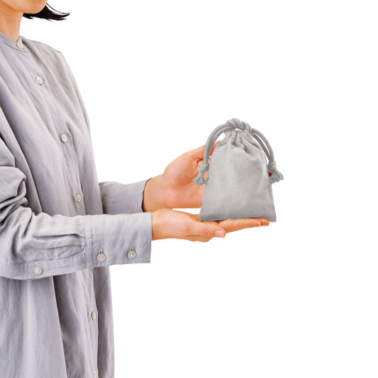 【KD-253361】 スフィア・リサイクルコットン巾着(XS)