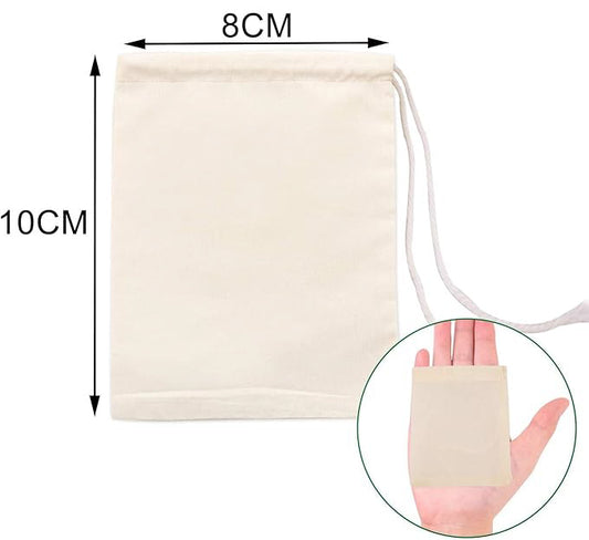 【ma507】超薄コットン巾着(サシェ用として人気)