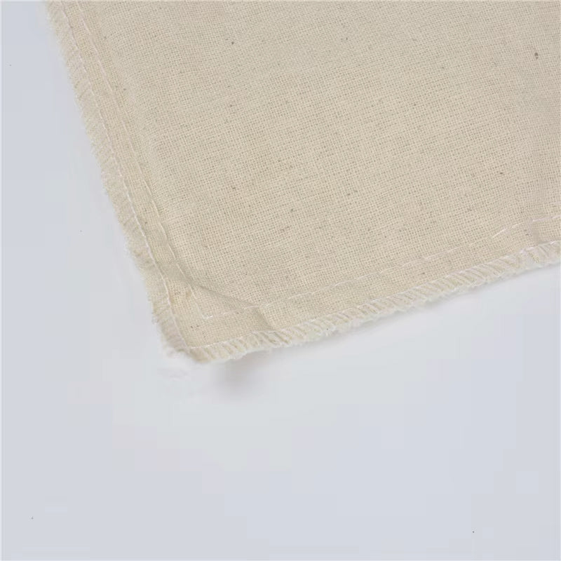【KR572】8size コットン巾着ナチュラル