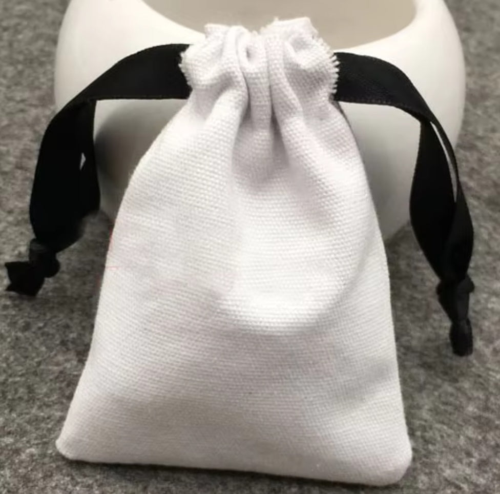 【KR573】4size コットンリボン ミニ巾着