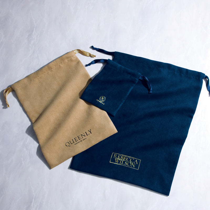 【KD-213301】 スウェードスタイル巾着（S）