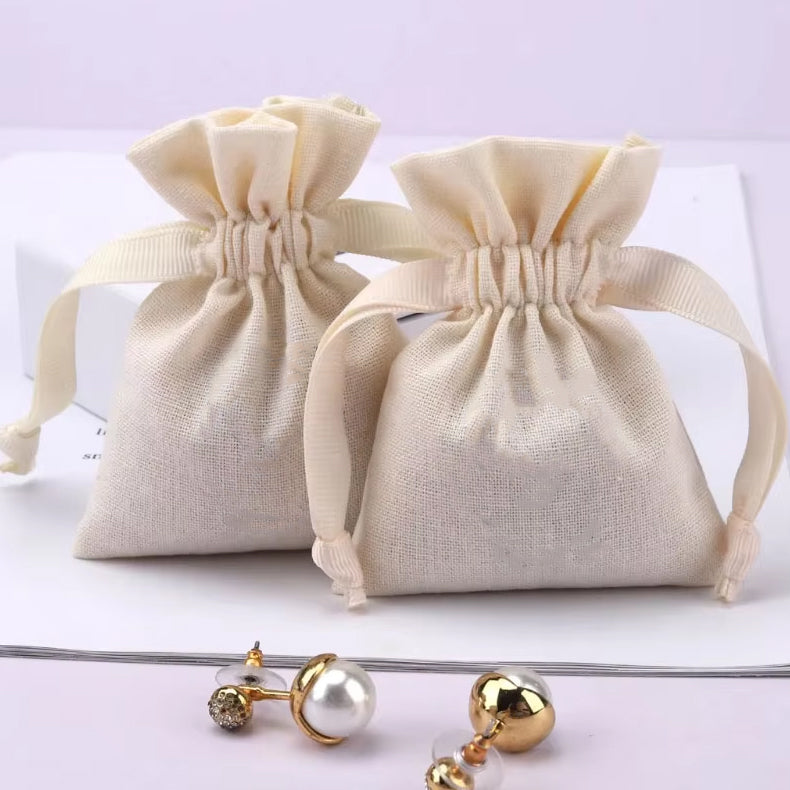 【OT522】 コットンジュエリー巾着