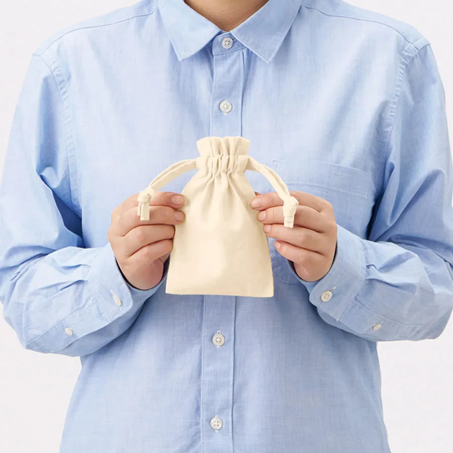 【TP-0012】 厚手コットンフリル巾着（SS）