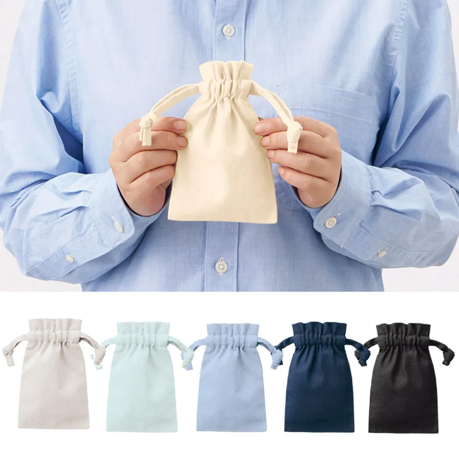 【TP-0012】 厚手コットンフリル巾着（SS）