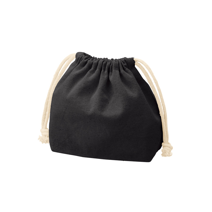 【TP-0016】厚手コットンポーチ巾着（S）